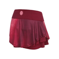 Chân váy Bidi Badu thể thao tennis/pickleball nữ Freeze Out Dark Red Pink BB180026-9050