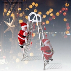 TẶNG PIN Đồ chơi ông già NOEL leo thang gập quà tặng giáng sinh hoặc phụ kiện trang trí Noel ngày lễ giáng sinh