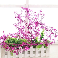 Dây kim tuyến dài 7m5 dạng kẽm đính ngôi sao nhiều mà phụ kiện trang trí cây thông noel trang trí nhà cửa lễ tết năm mới