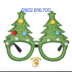 Mắt kính mắt kiếng noel ko tròng cho bé trang phục NOEL ngày lễ giáng sinh