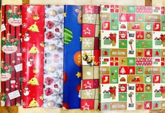1 tờ Giấy gói quà Noel họa tiết giáng sinh nhiều màu sắc dày dặn đẹp 50x70cm phụ kiện trang trí noel ngày lễ giáng sinh