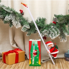 TẶNG PIN Đồ chơi ông già NOEL leo thang quà tặng giáng sinh hoặc phụ kiện trang trí Noel ngày lễ giáng sinh