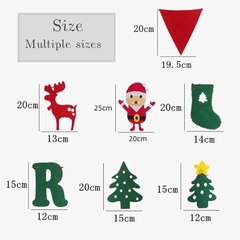 DÂY CỜ GIẤY TREO CHỮ MERRY CHRISMAST PHỤ KIỆN TREO TRANG TRÍ NOEL NGÀY LỄ GIÁNG SINH