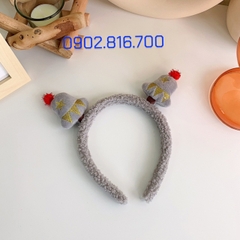 Cài noel xinh xắn hình tuần lộc chuông ông già noel cho bé gái và nữ trang phục phụ kiện Noel ngày lễ giáng sinh