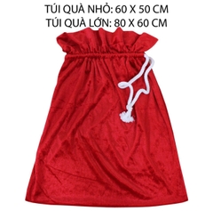 [Có sẵn] Sét 7 món đồ ông già Noel người lớn vải nhung trang phục noel ngày lễ giáng sinh