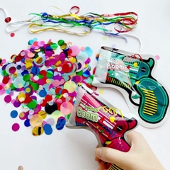 Sung hơi bắn phụt pháo hoa kim tuyến giấy sinh nhật đám cưới dạng sung confetti mini cho các buổi tiệc sinh nhật lễ tết
