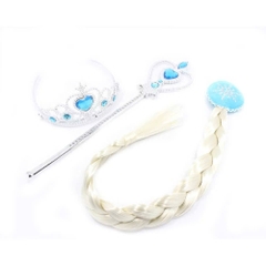 Đầm váy Công Chúa Elsa Cho Bé Gái - Đầm Hóa Trang Elsa Băng Giá Đính Kim Sa Cao Cấp Kèm Áo Choàng Bông Tuyết Lấp Lánh