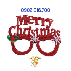 Mắt kính mắt kiếng noel ko tròng cho bé trang phục NOEL ngày lễ giáng sinh