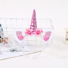 CÀI TÓC HÌNH KỲ LÂN NGỰA PONY MÀU HỒNG 7 SẮC CẦU VỒNG XINH XẮN DỄ THƯƠNG CHO BÉ GÁI