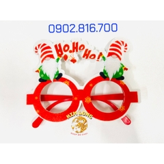 Mắt kính mắt kiếng noel ko tròng cho bé trang phục NOEL ngày lễ giáng sinh