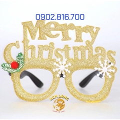 Mắt kính mắt kiếng noel ko tròng xinh xắn dễ thương cho bé trang phục NOEL ngày lễ giáng sinh