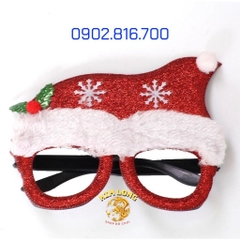 Mắt kính mắt kiếng noel ko tròng xinh xắn dễ thương cho bé trang phục NOEL ngày lễ giáng sinh