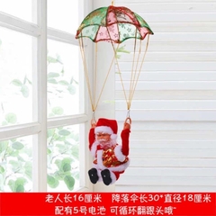 Đồ chơi ông già Noel nhảy dù quà tặng giáng sinh và phụ kiện trang trí noel ngày lễ Giáng sinh