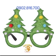Mắt kính mắt kiếng noel ko tròng xinh xắn dễ thương cho bé trang phục NOEL ngày lễ giáng sinh