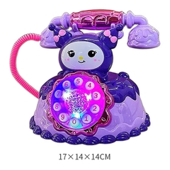 ĐỒ CHƠI ĐIỆN THOẠI BÀN HÌNH HOẠT HÌNH KUROMI CÓ ĐÈN VÀ ÂM THANH QUÀ TẶNG CHO BÉ    PKL