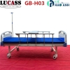 Giường y tế 2 tay quay có khoét lỗ bô có bàn ăn Lucass GB-H03