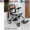 Xe lăn du lịch siêu nhẹ Lucass X-400 khung nhôm