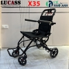 Xe lăn du lịch gấp gọn Lucass X35