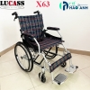 xe lăn khung nhôm nhẹ lucass x63