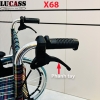 phanh tay xe lăn nhôm lucass x68