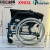 xe lăn lucass x903l gấp gọn