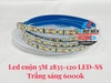 Cuộn led dây dán 2835 màu Trắng Sáng, Trắng Ấm, Trung tính (120 led/Mét)