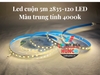 Cuộn led dây dán HUNCO 12v 2835 120 led/mét màu trắng, vàng nhạt, trung tính