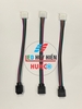 Đầu nối Led RGB 4 Pin đực cái, ghim 4 Pin, phụ kiện đấu nối led 7 màu RGB