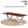 Bàn Ăn Chất liệu Inox 304 Dày 1.0 Ly (1080x310x730) - VNH1080I304