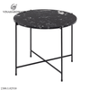 Bàn Sofa Tròn Chân Xéo Mặt Đá Marble Vinahardware