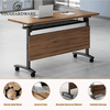 Bàn Hội Nghị, Bàn Họp, Bàn Huấn Luyện Gấp Gọn Có Yếm Che Di Động Vinhardware