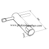 Khóa ống tuýp xi mạ kẽm M12 BK1663Z