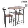 KHUNG GHẾ BÀN ĂN SƠN ĐEN TĨNH ĐIỆN - VNH03011