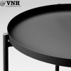 KHUNG BÀN XẾP GỌN CAFE MÀU ĐEN - VNH0020