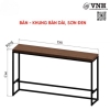 GIA CÔNG BÀN DÀI QUẦY BAR, SƠN ĐEN - VNH03032