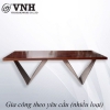 Bàn Ăn Chất liệu Inox 304 Dày 1.0 Ly (1080x310x730) - VNH1080I304