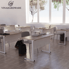Bàn Giáo Viên, Bàn Học Sinh Xếp Gọn Vinahardware Kèm Yếm Che - Nội Thất Trường Học Thông Minh