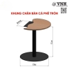 GIA CÔNG KHUNG CHÂN BÀN CÀ PHÊ TRÒN, SƠN ĐEN MỜ - VNH300200720