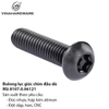 Bulong lục giác chìm đầu dù - Mã 8107.0.06121