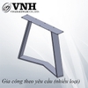 Khung chân bàn sắt hộp sơn đen mờ – Mã 2300.1.07206
