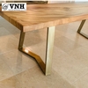 Khung chân bàn sắt hộp sơn đen mờ – Mã 2300.1.07206
