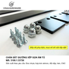 Chân sắt giường xếp gọn âm tủ Vinahardware - Mã 3100.1.33726