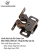 Chốt Gài Cửa Tủ Chân Cao – Mã 5400.3.00128 – Thép Xi Mạ Giả Cổ