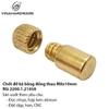 Chốt đỡ kệ bằng đồng thau M8x10mm – Mã 2200.1.21458