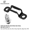 Chốt Liên Kết Âm Sắt Xi Đen 2 Chiều – Mã 2201.2.42111