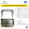 Khung Bàn Gấp Xếp Gọn – Mã 2300.1.11026 | Vinahardware