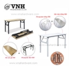 Khung Bàn Học, Làm Việc Gấp Gọn - Sử Dụng Pat Gấp Sản Xuất Trực Tiếp Tại Vinahardware