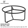 Khung Bàn Sofa Tròn Vinahardware – Mã 2300.1.13866