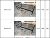 Khung bàn sơn đen mờ Vinahardware gia công theo yêu cầu - VNH1215606B
