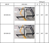 Khung bàn sơn đen mờ Vinahardware gia công theo yêu cầu - VNH1215606B